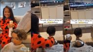 Dixon shares adorable video of daughter on IG story. (Credits: @kkdixonnn/Instagram)